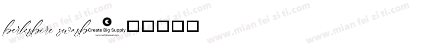 berksbire swasb字体转换